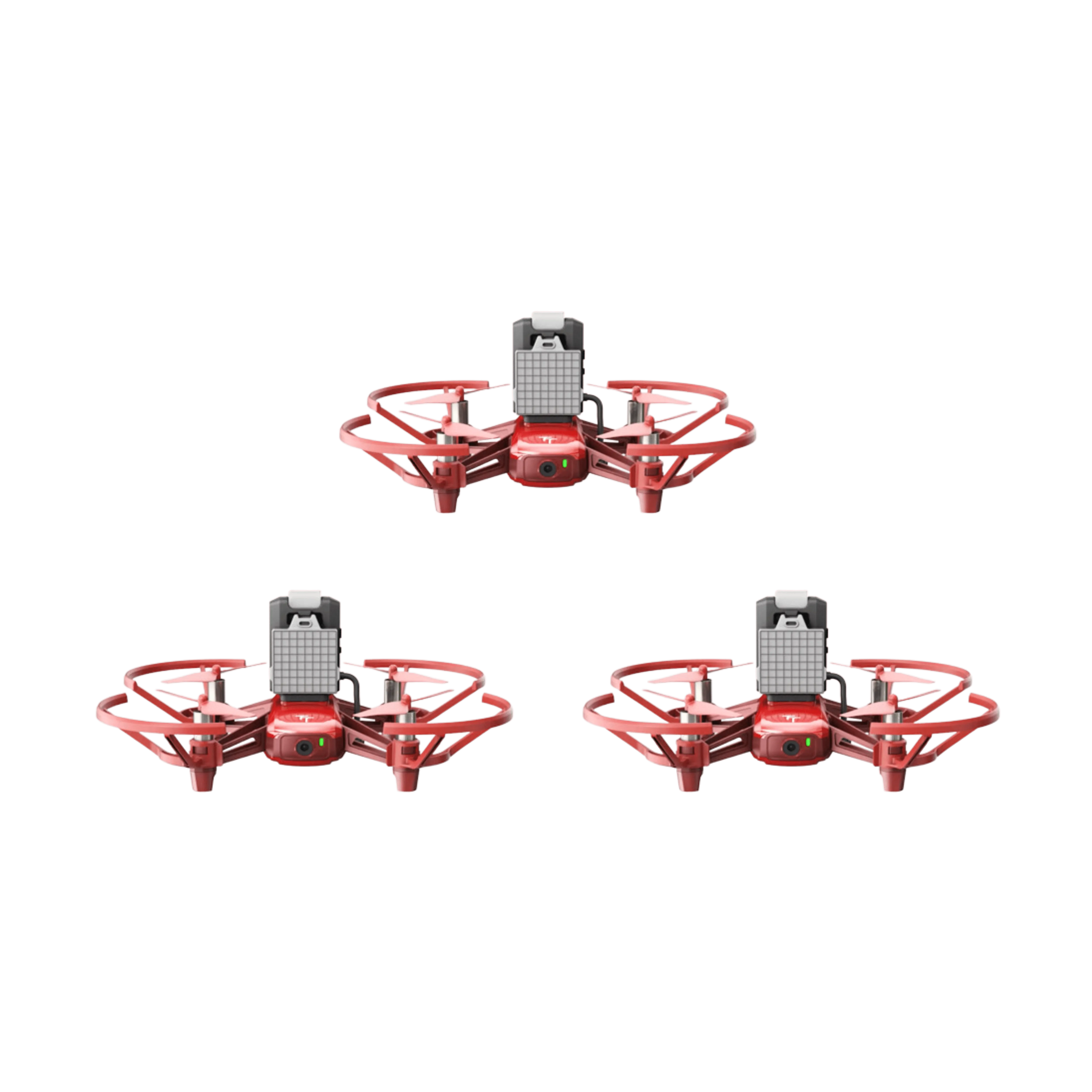 Zhiqun RMTT swarm research drones flying in formation